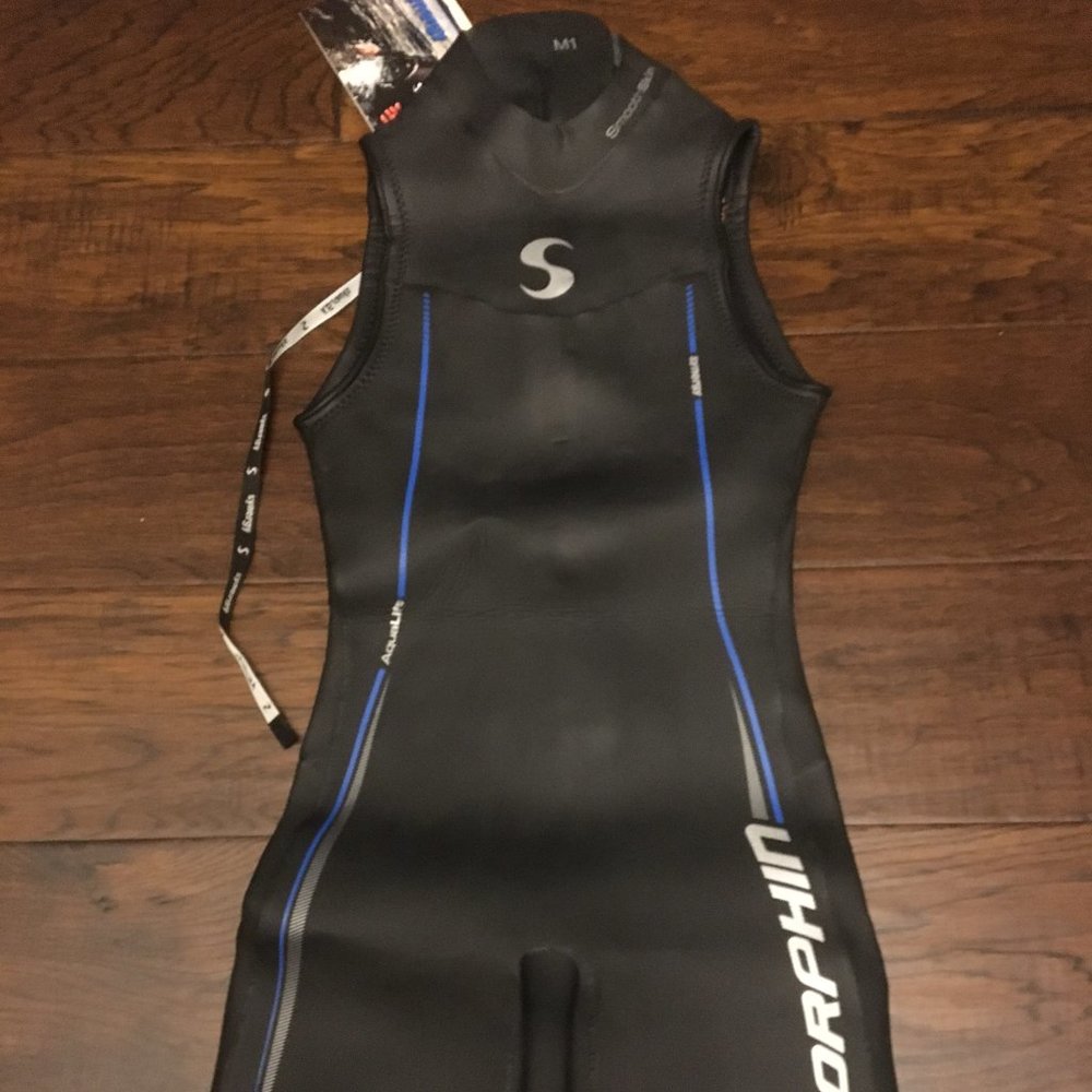 BRAND NEW Synergy Mens Swimwear Triathlete Wetsuit